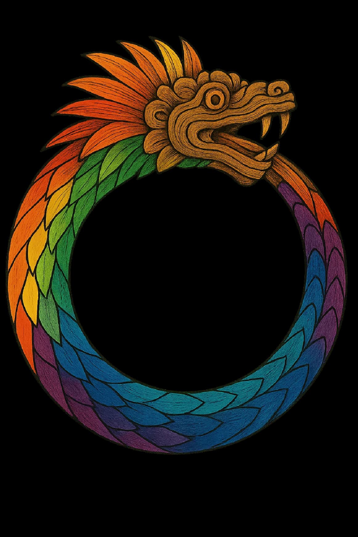 Quetzalcóatl fondo